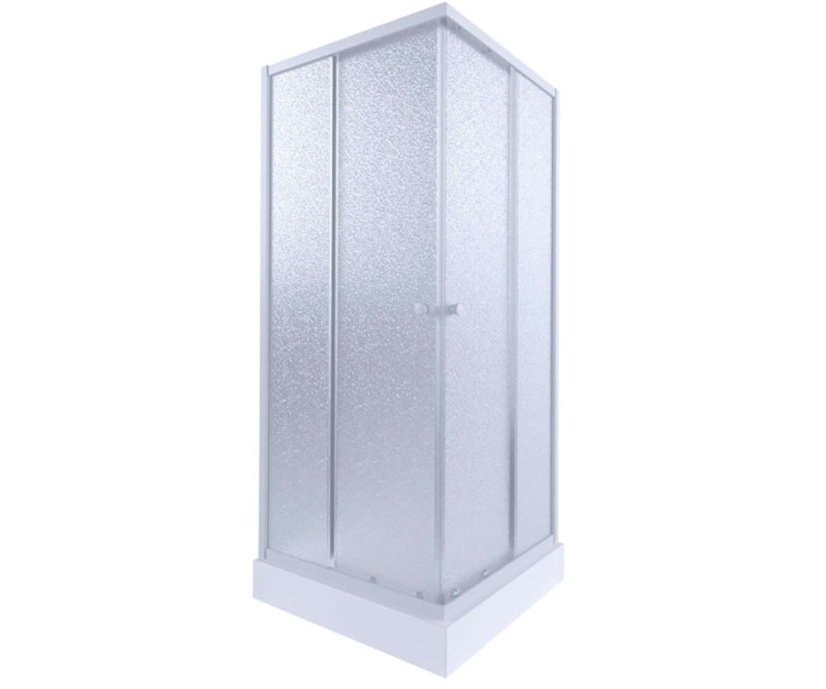 Квадратна кабіна з піддоном 90х90 см Q-TAP ПРЕСТО PREWHI1099SP5UNIS309915 QTAP PRESTO PREWHI1099SP5UNIS309915 PREWHI1099SP5UNIS309915