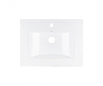 Раковина Qtap Albatross 600х460х180 White без донного клапану QT01113060CW1  QTAP QT01113060CW1