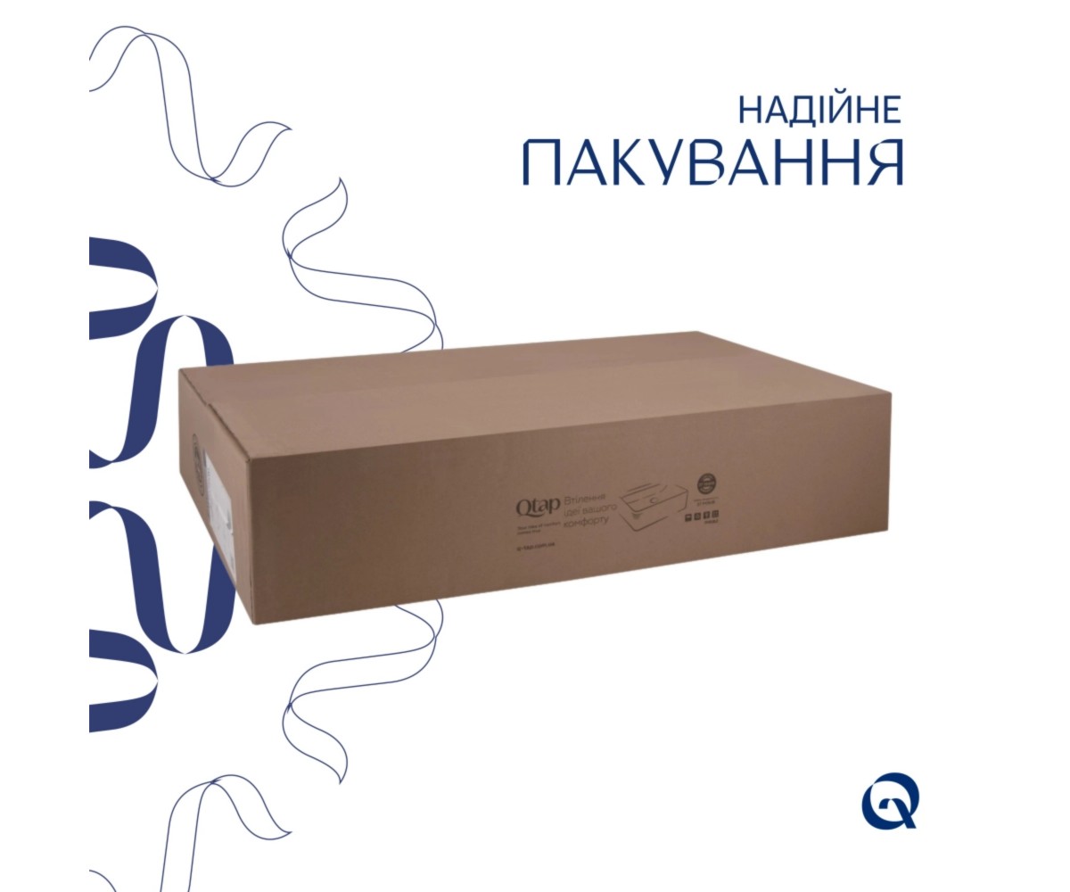 Комплект Albatross: раковина врезная мебельная 820x460x180 мм, White, прямоугольная + донный клапан Pop-up PU02O  QT01113080CW14
