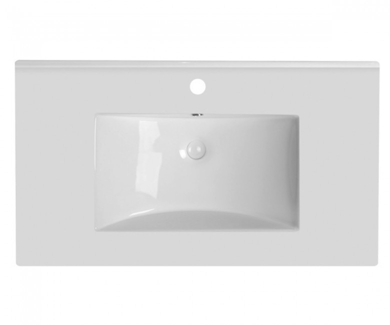 Раковина з нижнім клапаном 80 см QTAP ALBATROSS QT01113080CW QT01113080CW