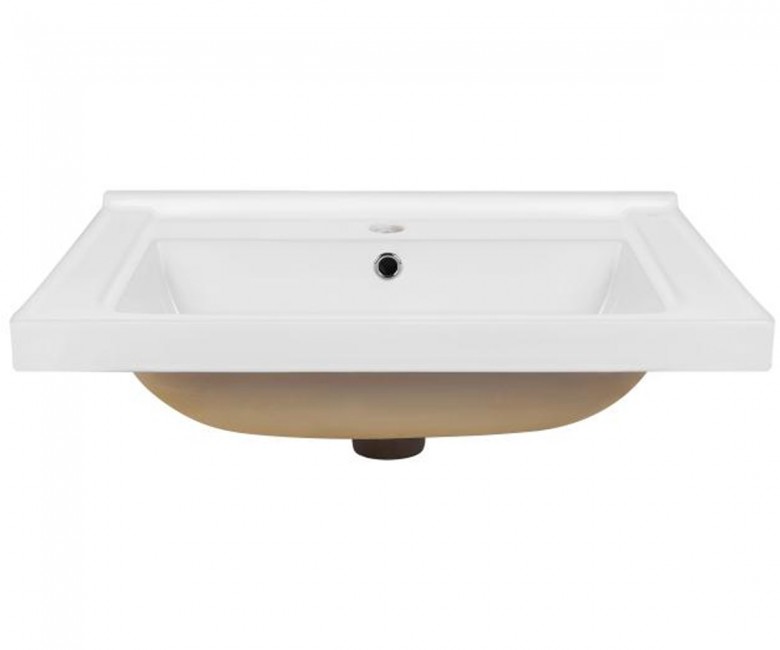 Врізний умивальник діаметром 61 см QTAP ALBATROSS QT01115060QW QT01115060QW