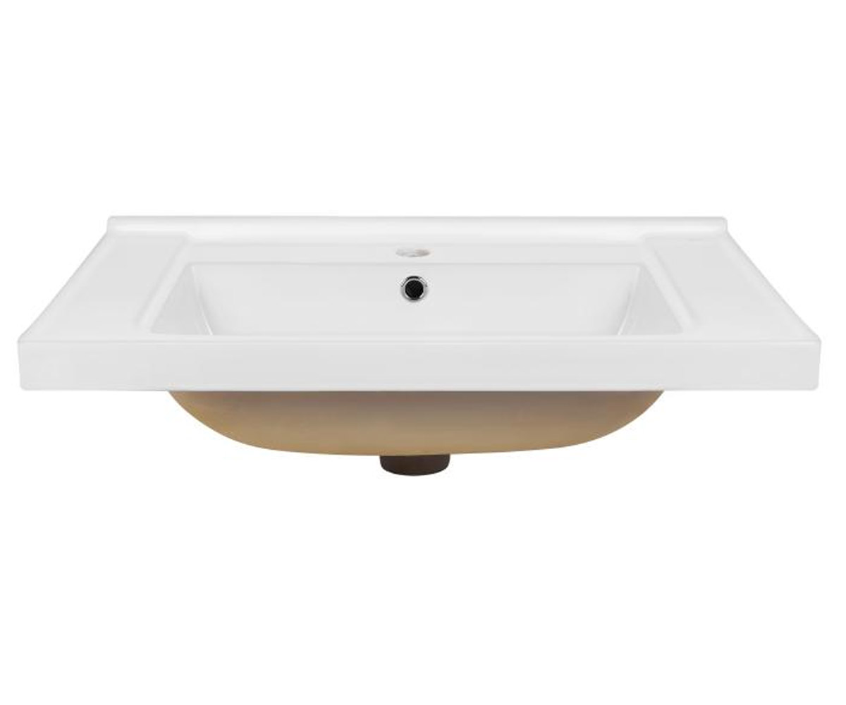 Вбудований умивальник діаметром 71 см QTAP ALBATROSS QT01115070QW QT01115070QW