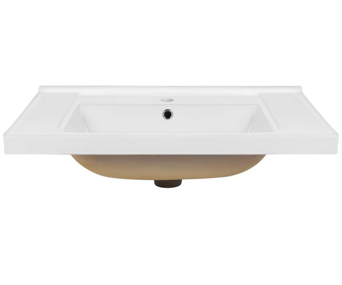 Вбудований умивальник діаметром 81 см QTAP ALBATROSS QT01115080QW QT01115080QW