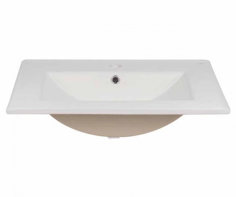Раковина з нижнім клапаном 60 см QTAP ALBATROSS NEW QT0111750660W QT0111750660W