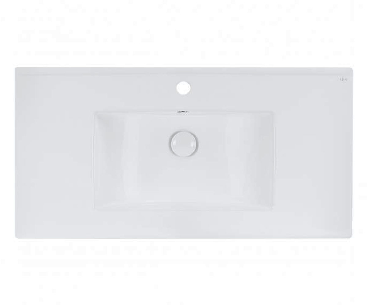 Умывальник с донным клапаном 91 см QTAP ALBATROSS NEW QT0111750690W QT0111750690W