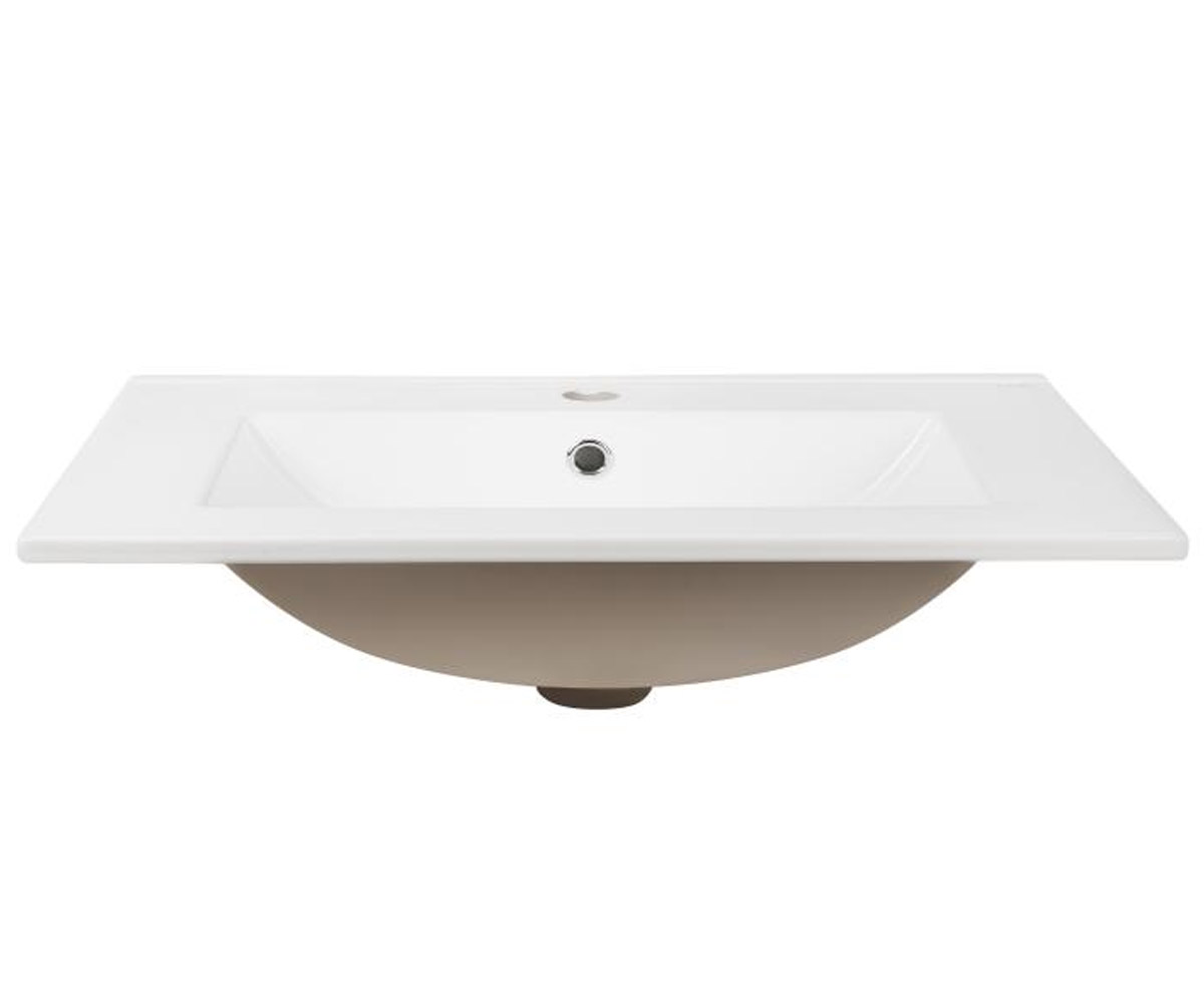 Умывальник с донным клапаном QTAP ALBATROSS QT01119060EW QT01119060EW