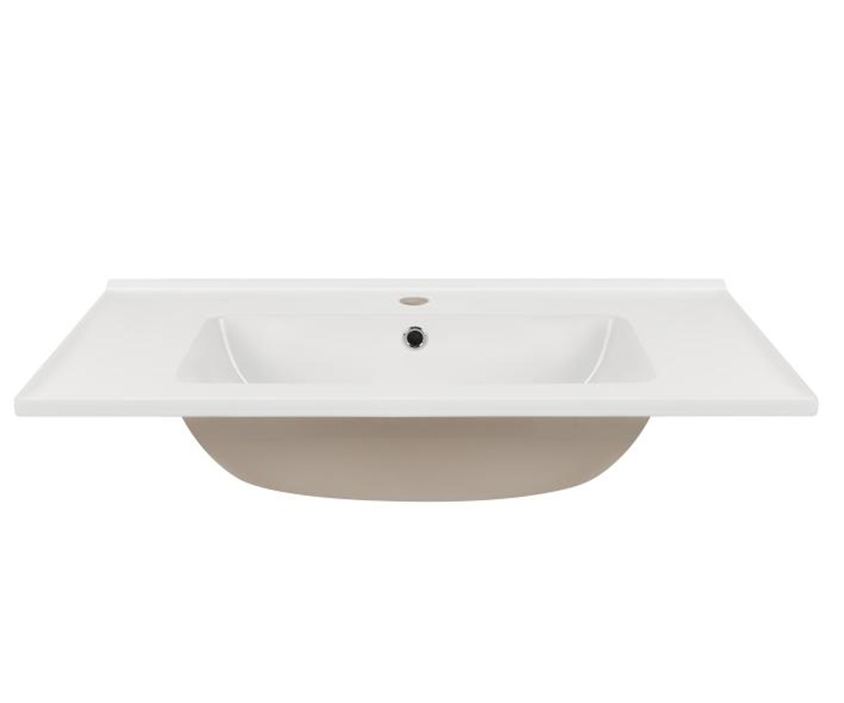Вбудований умивальник 80 см QTAP ALBATROSS QT01119080E49W QT01119080E49W