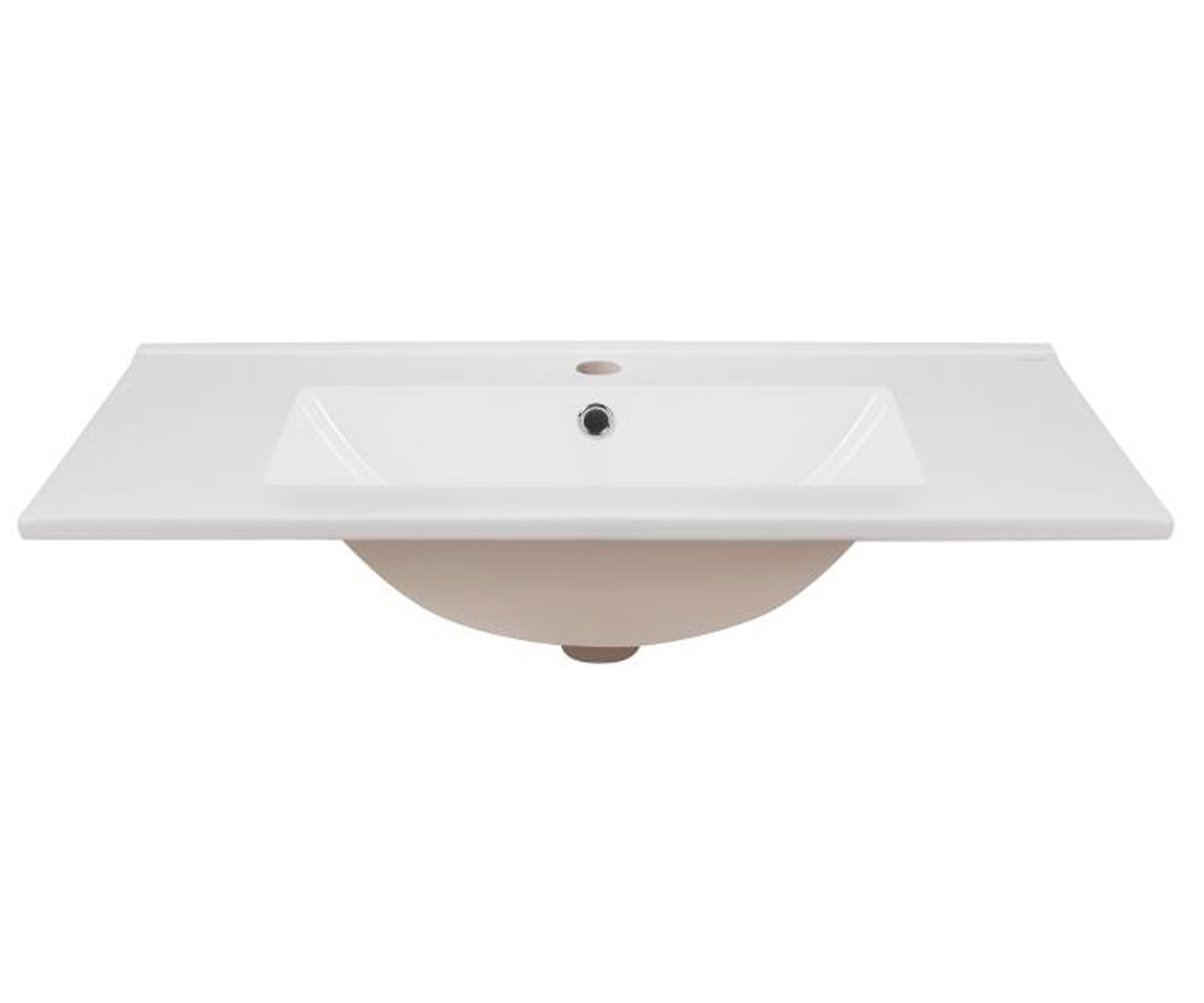 Умивальник з донним клапаном QTAP ALBATROSS QT01119080EW QT01119080EW