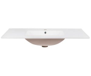 Умивальник з донним клапаном QTAP ALBATROSS QT01119100EW