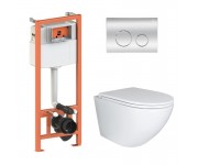 Унітаз з інсталяцією QTAP ROBIN QT0133M42545144