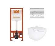 Унітаз з інсталяцією QTAP NEST QT0133M42545146