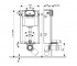 Инсталляция для унитаза  NEST QT0133M425:Чертеж 