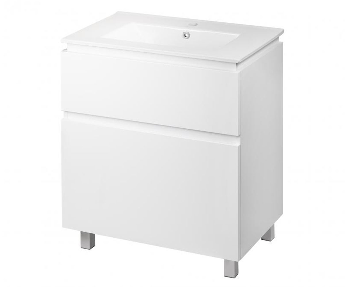 Тумба з умивальником QTAP ALBATROSS QT0171TN800D3080CW QT0171TN800D3080CW