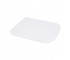 Сидіння для унітаза підлогового (Aries) 445×360×30 мм, White, з мікроліфтом Slim Duroplast, Quick Release QT03228302W3 Qtap QTAP  QT03228302W3 QT03228302W3