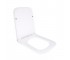 Qtap сиденье для унитаза напольного (Aries) 445×360×30 мм, White, с микролифтом, Slim Duroplast, Quick Release QT03228302W3  QT0