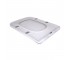 Qtap сиденье для унитаза напольного (Aries) 445×360×30 мм, White, с микролифтом, Slim Duroplast, Quick Release QT03228302W3  QT0