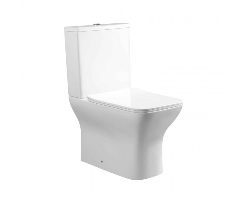 Унітаз компакт QTAP ARIES QT03228302W QT03228302W