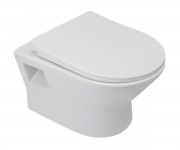 Безободковий унітаз QTAP LARK QT0331159W