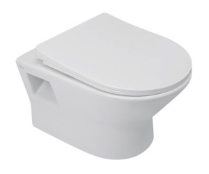 Безободковий унітаз QTAP LARK QT0331159W