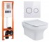 Туалет 4-в-1 QTAP CARDINAL QT0433C660HW0233M370P01V1176W QT0433C660HW0233M370P01V1176W