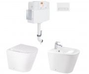 5 в 1 набір для ванної кімнати QTAP SWAN QT0444SW43041