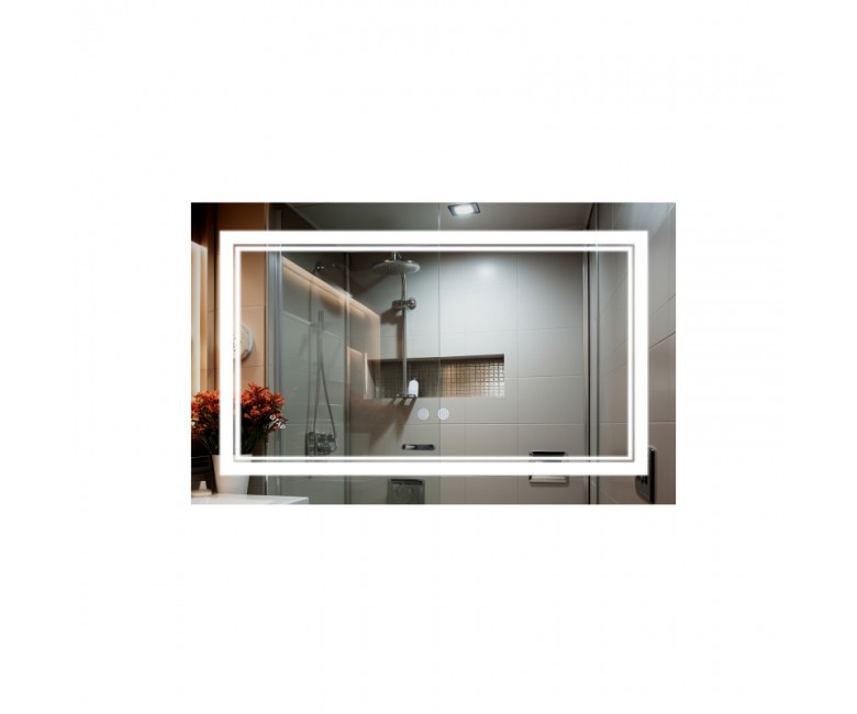 Дзеркало прямокутне 60х80 QTAP CARDINAL REVERSE QT0478C6080 QT0478C6080