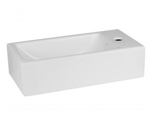 50 см раковина з нижнім клапаном QTAP CROW QT0511A010W