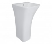Раковина з донним клапаном QTAP CROW QT0511G315W