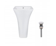 Рааковина напольная моноблок QTAP CROW QT0511G315WN47321