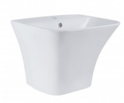 Раковина с донним клапаном QTAP CROW QT0511G815W