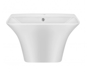 Умивальник з нижнім клапаном QTAP CROW QT0511G835W