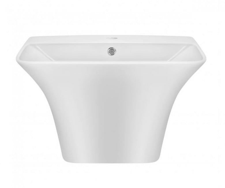 Умывальник с донным клапаном QTAP CROW QT0511G835W QT0511G835W