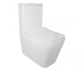 Безободковый унитаз CROW QT05222170W