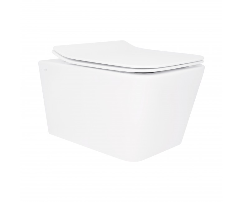 Унитаз подвесной безободковый QTAP CROW QT05335170W QT05335170W