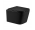 Унитаз подвесной Qtap Crow Ultra Quiet 485×340×290 мм, Matt Black, с сиденьем Slim Duroplast/ Soft-close/ Quick Release QT05335171MB QTAP  QT05335171M QT05335171MB