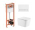 Унітаз з інсталяцією QTAP CROW ULTRA QUIET QT05335171W45133 QT05335171W45133