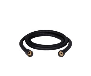 Акційний набір 2+1: Шланг для ручного душу 1600 мм Qtap Hadice QT054BL43074 Black Matt QTAP  QT054BL4307447675