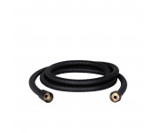 Акційний набір 2+1: Шланг для ручного душу 2000 мм Qtap Hadice QT054BL43075 Black Matt QTAP  QT054BL4307547676