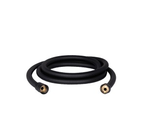 Акційний набір 2+1: Шланг для ручного душу 2000 мм Qtap Hadice QT054BL43075 Black Matt QTAP  QT054BL4307547676