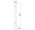 Шланг душевой  HADICE QT054BL43075:Чертеж 