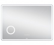 Дзеркало з годинником 100х70 см QTAP CROW QT0578141670100W