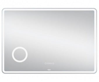 Дзеркало з годинником 100х70 см CROW QT0578141670100W