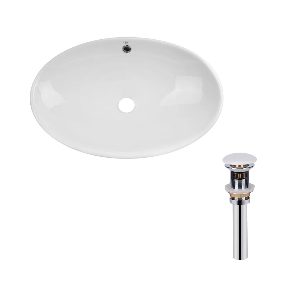Раковина накладна 625x415x150  QTAP DOVE QT06113077WN47309 QT06113077WN47309
