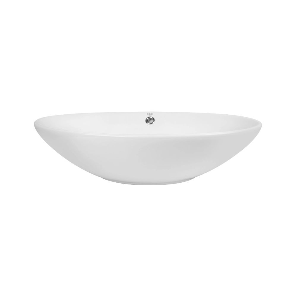 Раковина овальная с донным клапаном  DOVE QT06113077WN47309:Фото 2