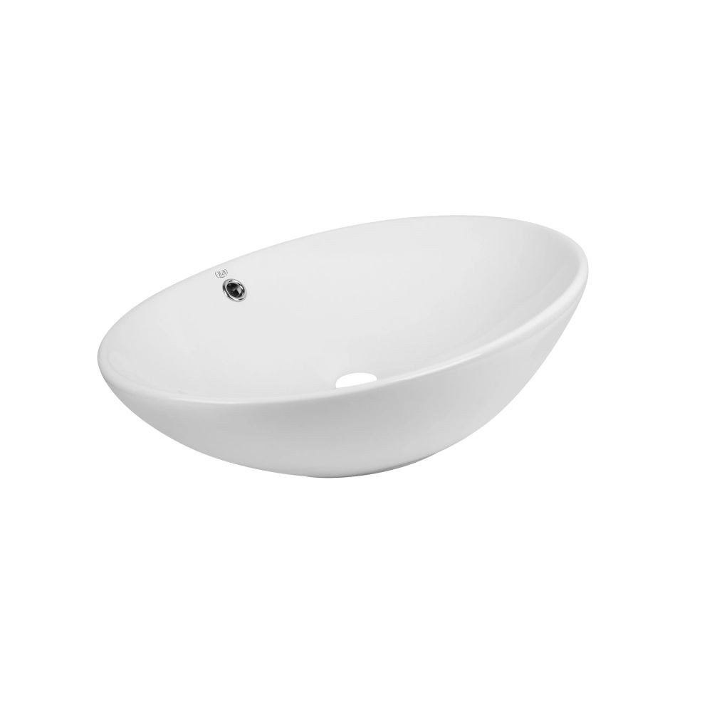 Раковина овальная с донным клапаном  DOVE QT06113077WN47309:Фото 3