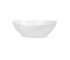 Комплект Qtap Dove: раковина накладная овальная 410x335x145 мм White + донный клапан PU02  QT06113078WN47308:Фото 3