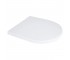 Сидіння для унітаза підлогового (Dove) 425×363×30 мм, White, з мікроліфтом, Slim Duroplast, Quick Release QT06228380BW3 Qtap QTAP  QT06228380BW3 QT06228380BW3