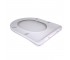 Qtap сиденье для унитаза напольного (Dove) 425×363×30 мм, White, с микролифтом Slim Duroplast, Quick Release QT06228380BW3  QT06