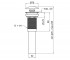 Клапан без перелива 1 1/4  QT066PU03MB:Чертеж 