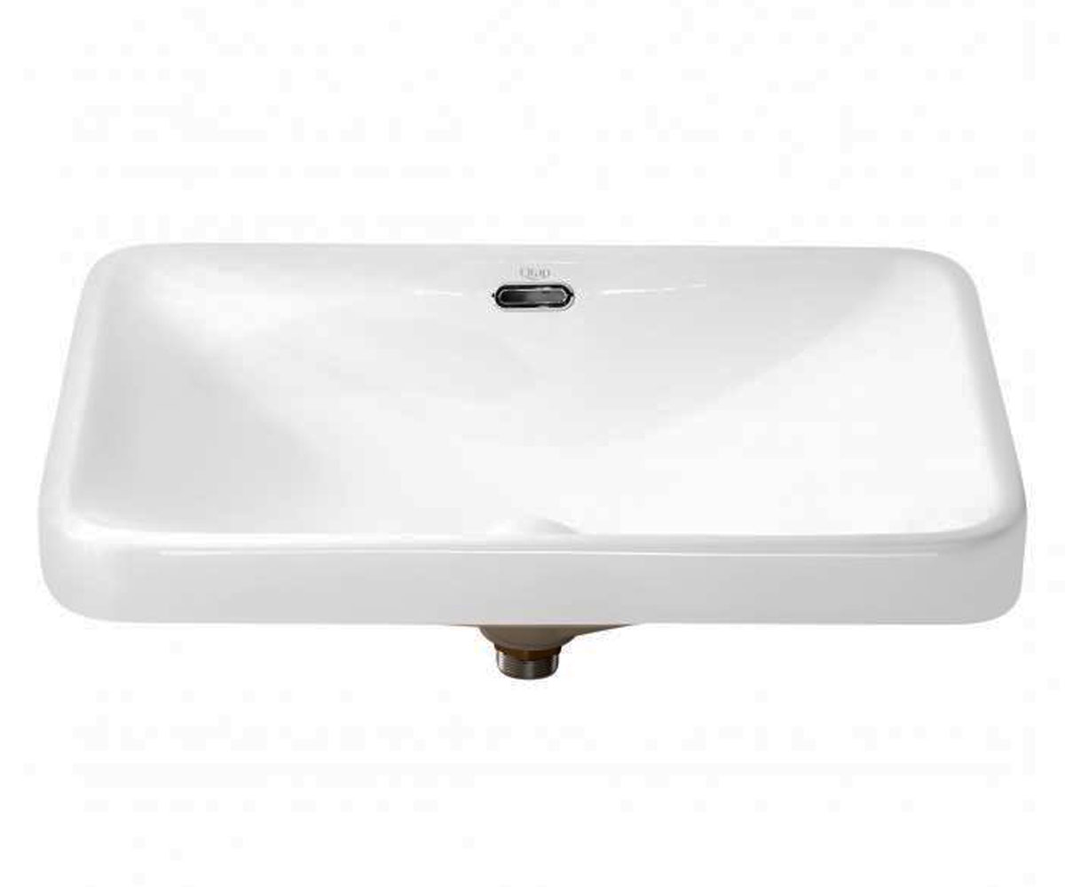 Умивальник з донним клапаном QTAP JAY QT0711K306W QT0711K306W